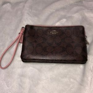 Coach Large wristlet